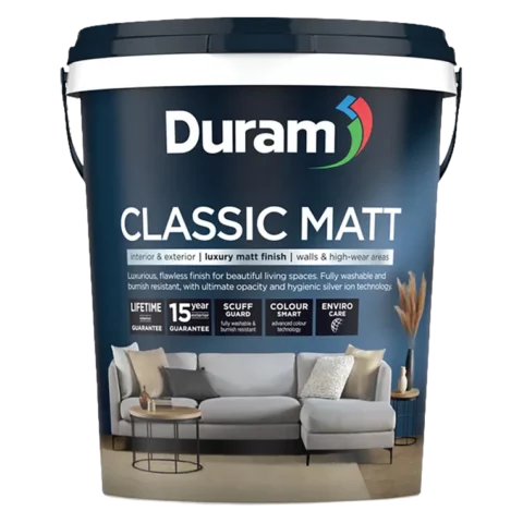 Duram Classic Matt 20L - White