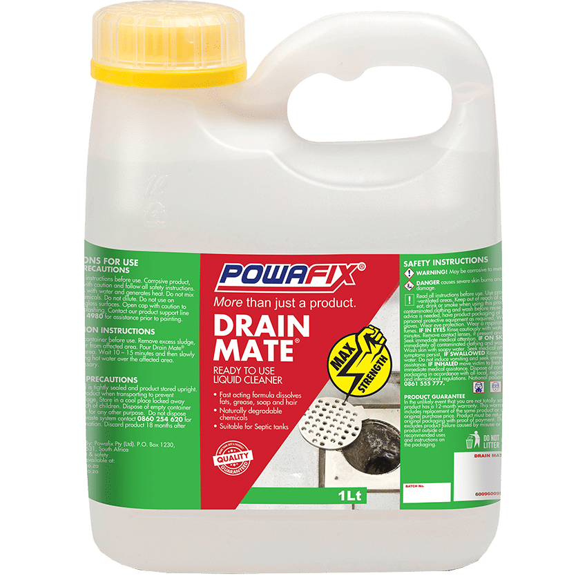 POWAFIX Drain Mate Liquid Cleaner - 1L
