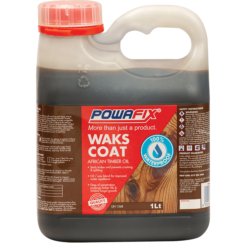 POWAFIX Waks Coat Timber Oil - 1L