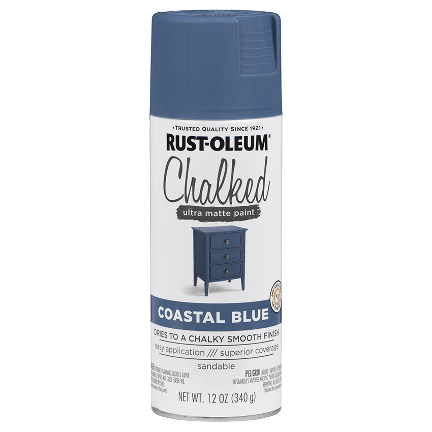 RUST-OLEUM Chalked Paint Spray - 340G - Coastal Blue