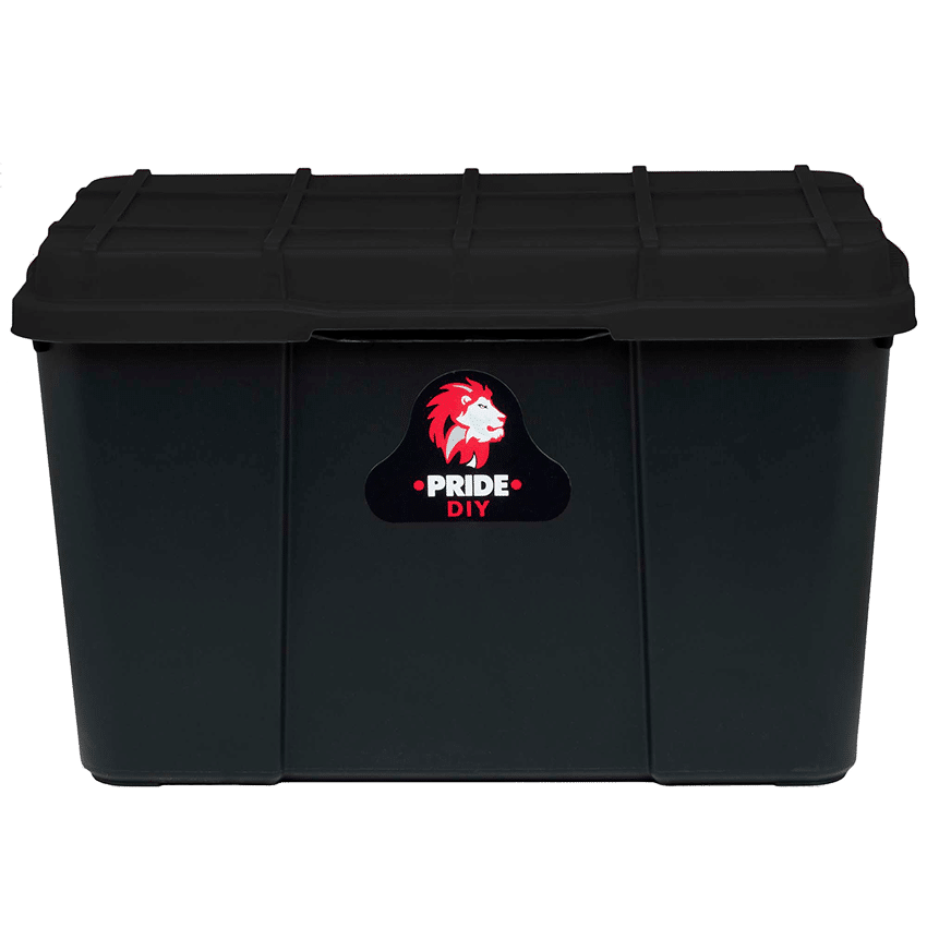 MTS Pride Storage Box - Full Black - 65L