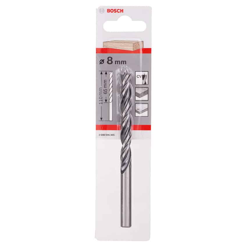BOSCH Bit Drill Brad Point Wood 8X75X117 8MM