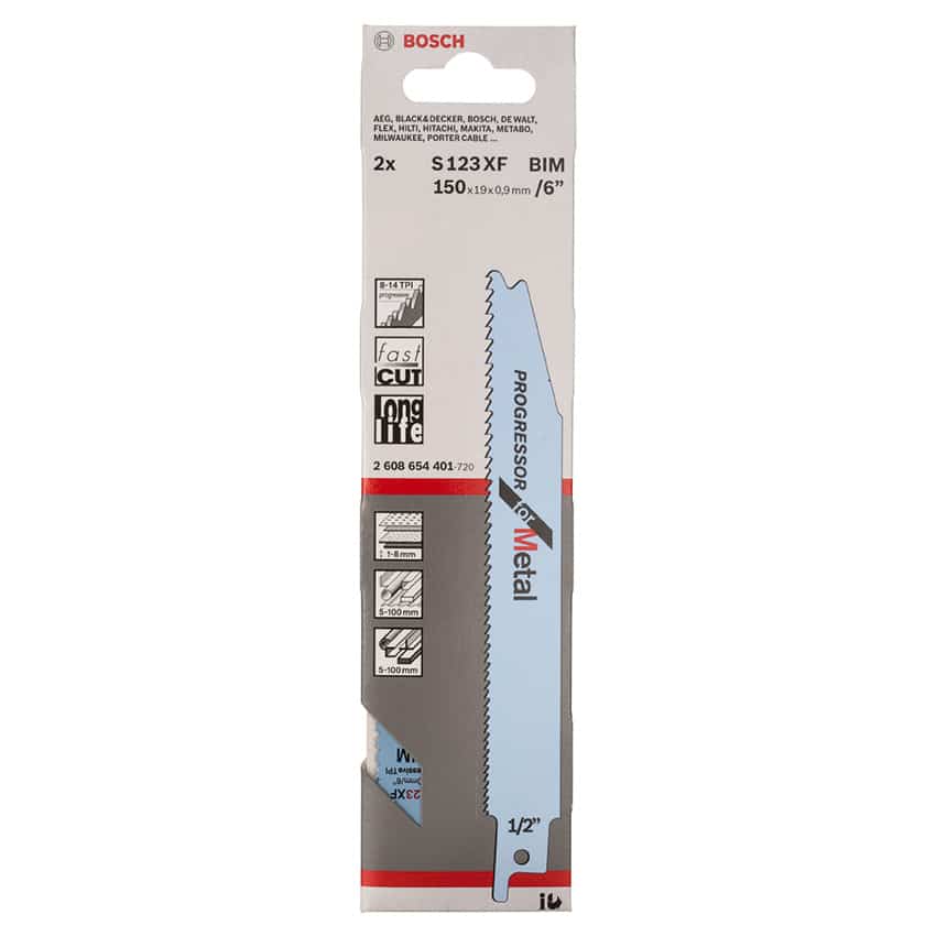 BOSCH Blade Saw Bim Metal S 123 Xf Progressor