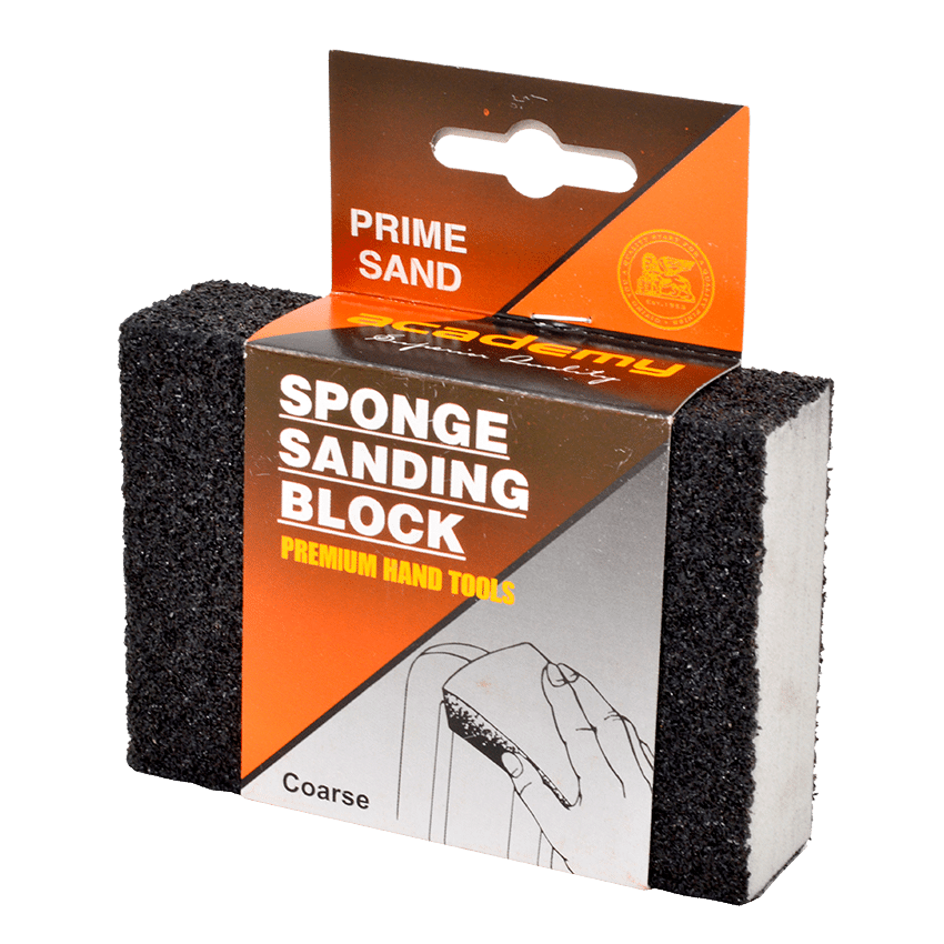 ACADEMY Sanding Block - Sponge - Coarse