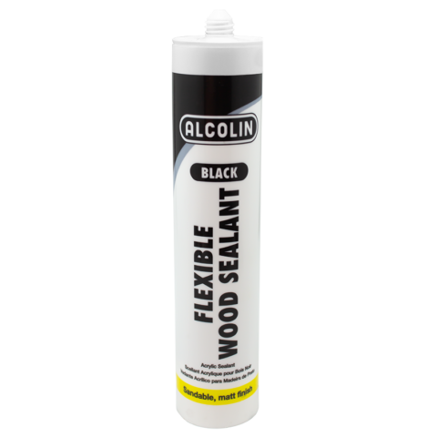 ALCOLIN Flexible Wood Sealant 280ML - Black