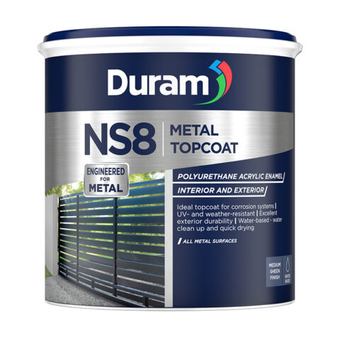 Duram Ns8 Metal Topcoat 1L - Black