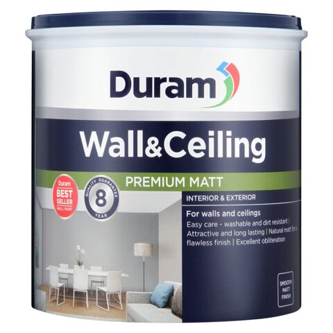 DURAM Wall & Ceiling 1L - White