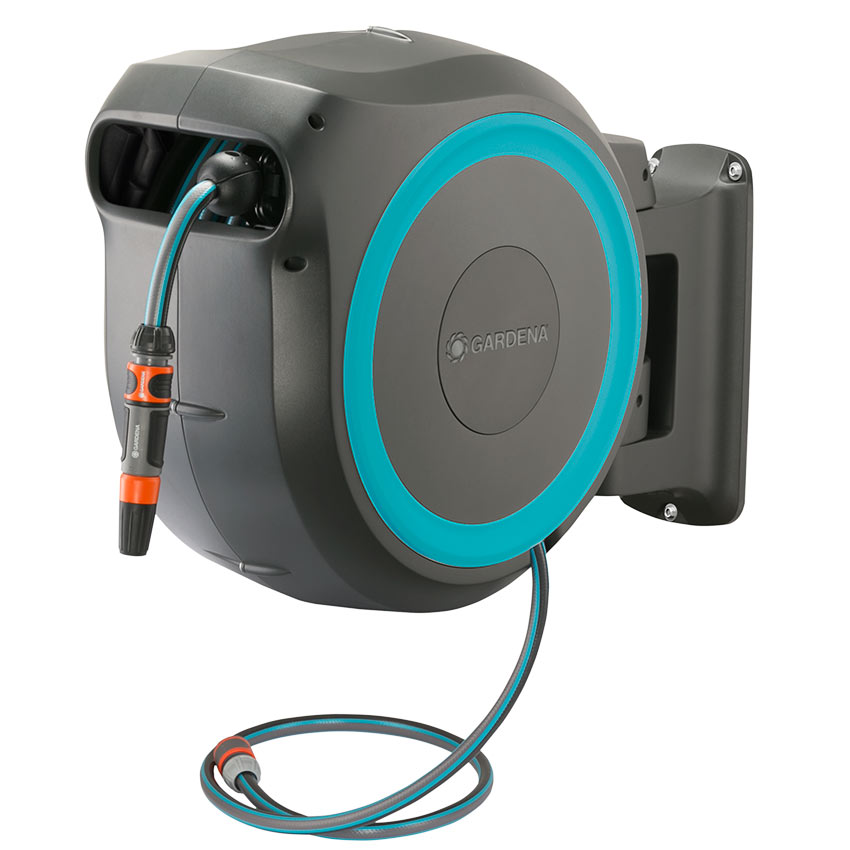 GARDENA Wall-Mounted Hose Box Rollup - Extra Large