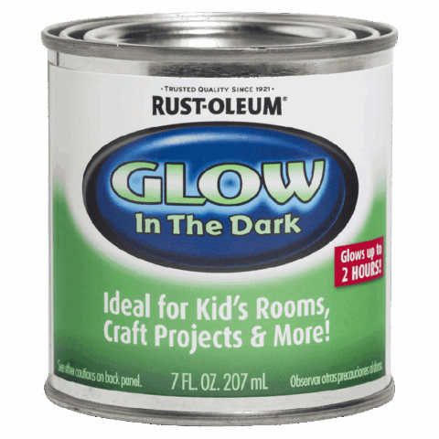 RUST-OLEUM Glow in the Dark Brush - 207ML
