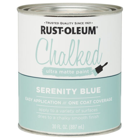 RUST-OLEUM Chalked Paint - 887ML - Serenity Blue