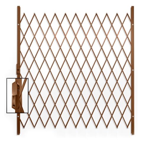 XPANDA Saftidor Security Gate Type G - (1800 X 2000mm) - Bronze