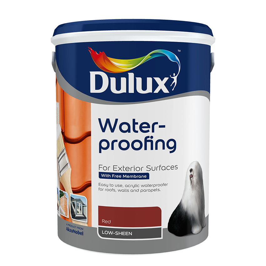 DULUX Waterproofing - 5L - Red