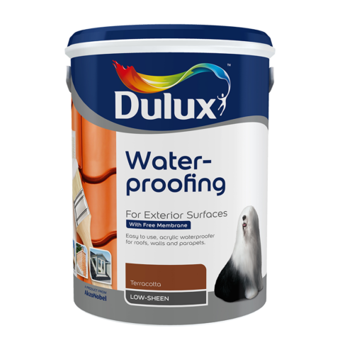DULUX Waterproofing - 5L - Terracotta