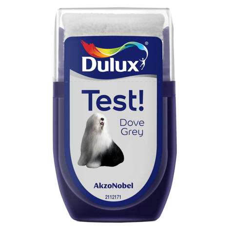DULUX Wet Roller Tester - 30ML - Dove Grey