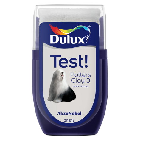 DULUX Wet Roller Tester - 30ML - Potters Clay 3