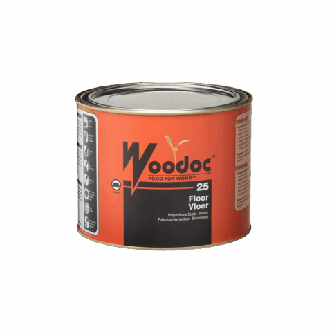 WOODOC 25 Interior Satin Floor Sealer - 2.5L - Clear