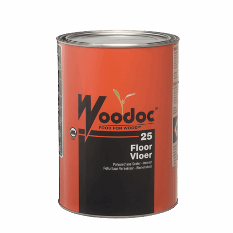 Woodoc 25 Interior Satin Floor Sealer - 5L - Clear