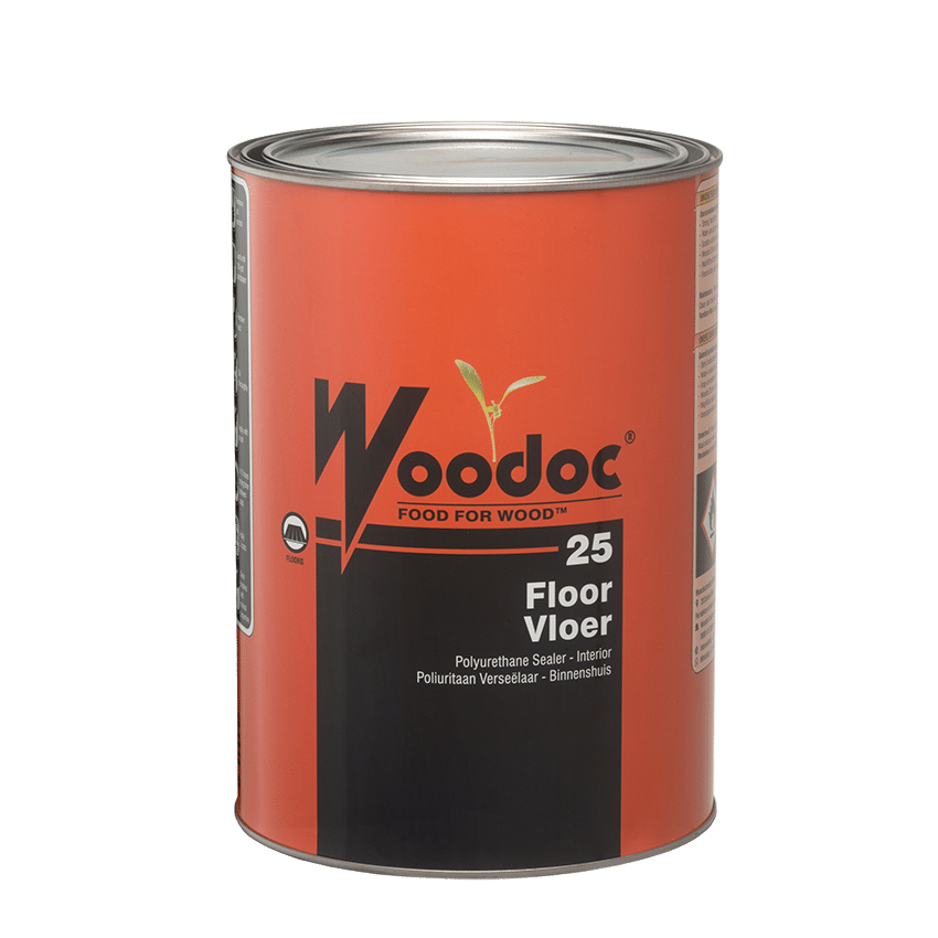 Woodoc 25 Interior Satin Floor Sealer - 5L - Clear