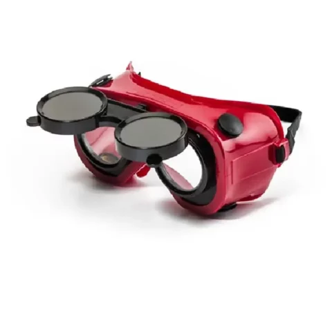 DROMEX Goggle Weld Flip Front Shade 5 Red