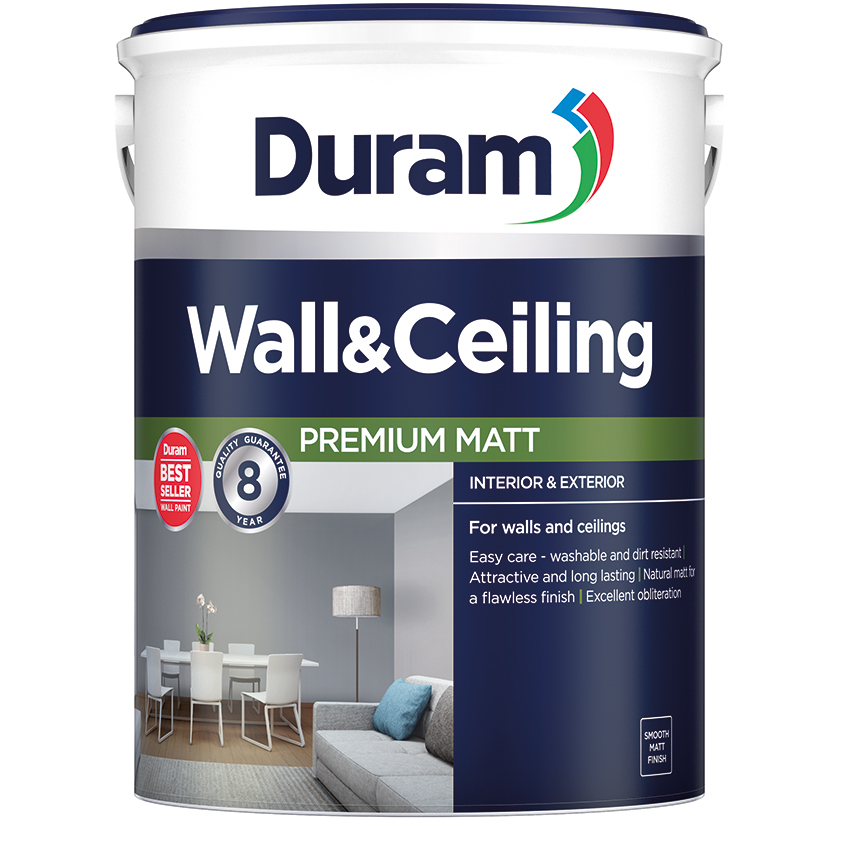 Duram Wall & Ceiling 5L - Macadamia