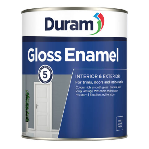 Duram Gloss Enamel 1L - Dark Brown