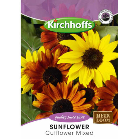 PICTURE PACKET FLOWERS SUNFLOWER CUTFLOWER MIXED