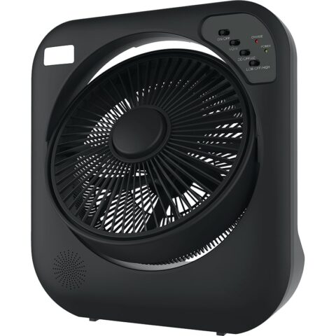 ELEMENTS Rechargeable Fan Box 30cm Black