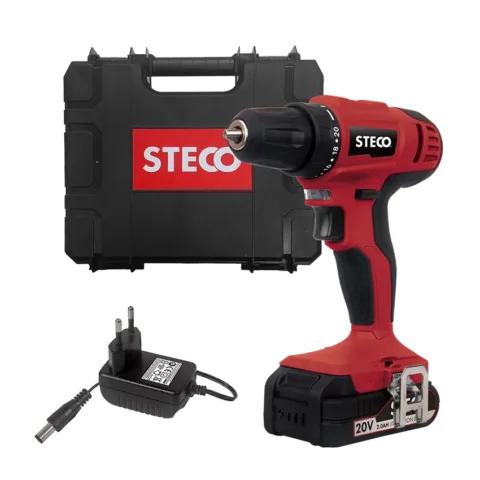 STECO 20V CLESS DRIVER DRILL KIT 0.5A CH 02AH BA