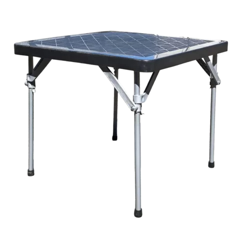 SWAN SQUARE FOLDING TABLE BLACK 800X800MM