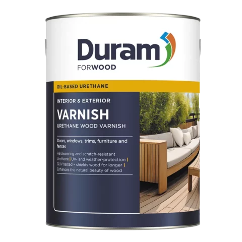 DURAM VARNISH GLOSS MAHOGANY 5L