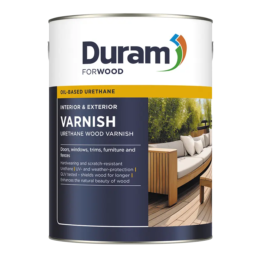 DURAM-VARNISH SUEDE MAHOGONY 5L