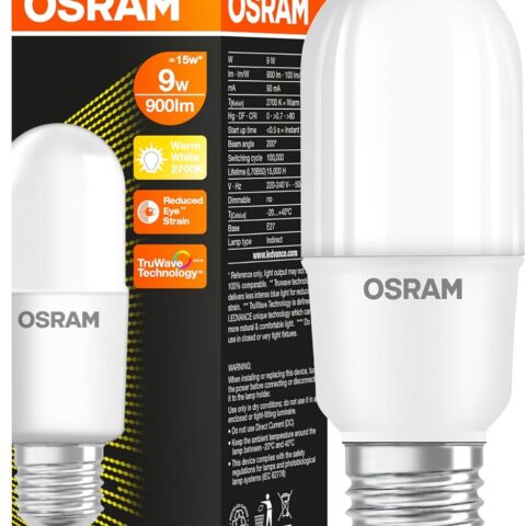 OSRAM 7W Eco Stick LED Globe E27 Cool White