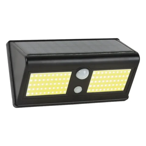 EUROLUX Solar Wall Light With Motion Sensor, Security Light