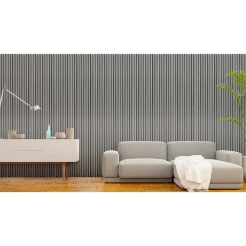WPC 4 Flute Wall Panel - Grey Oak - 160mm x 22mm x 2.9m