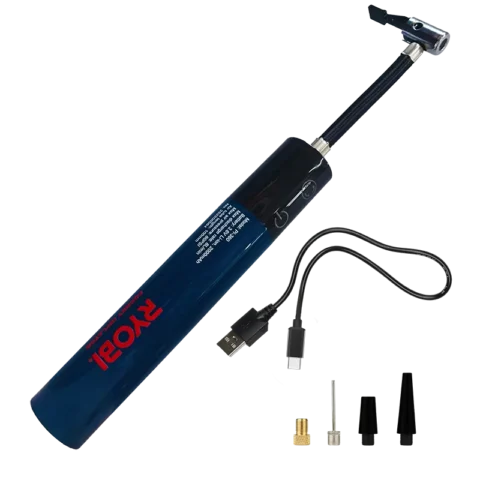 RYOBI USB Charging Pocket Inflator, 3.6V