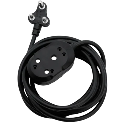 APEX Extension Cord, 10m, 10A, 1.0mm x 3-Core, Black