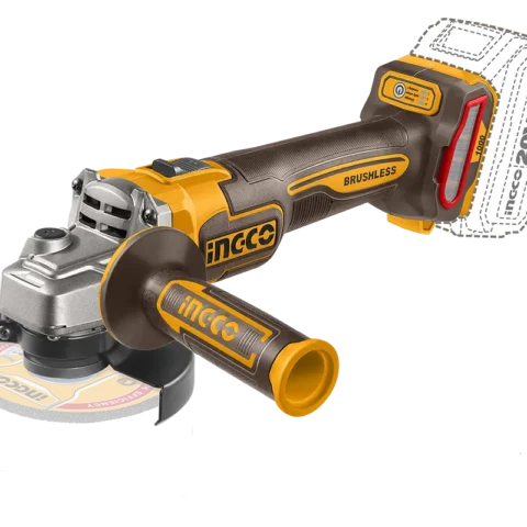 INGCO ANGLE GRINDER 20V PS+ C/L B/L 1000W NO B/C