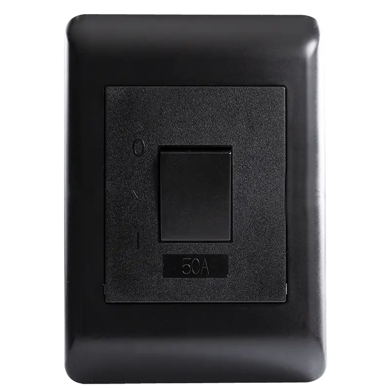 APOLLO 50A Isolator 2 Pole 100x50 Saphire Black