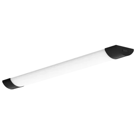 EUROLUX Black LED Batten Ceiling Light 40W 1500mm 3CCT