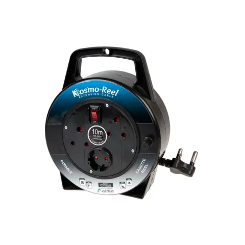KOSMO-REEL 10m 10A Extension Reel Casette