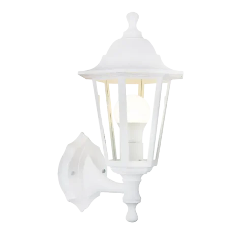 EUROLUX 6 Panel Up Facing Lantern White