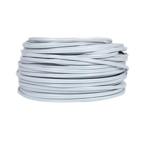 Flat Twin and Earth Cable 2C+E 1.0mm x 100m White