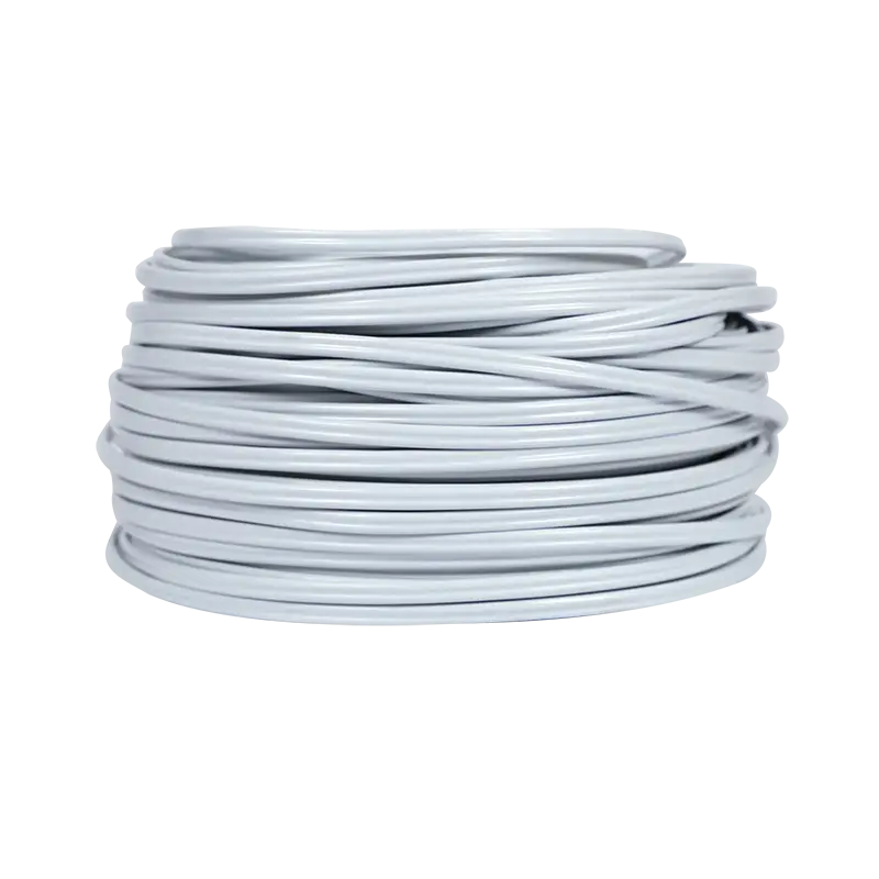 Flat Twin and Earth Cable 2C+E 1.0mm x 100m White