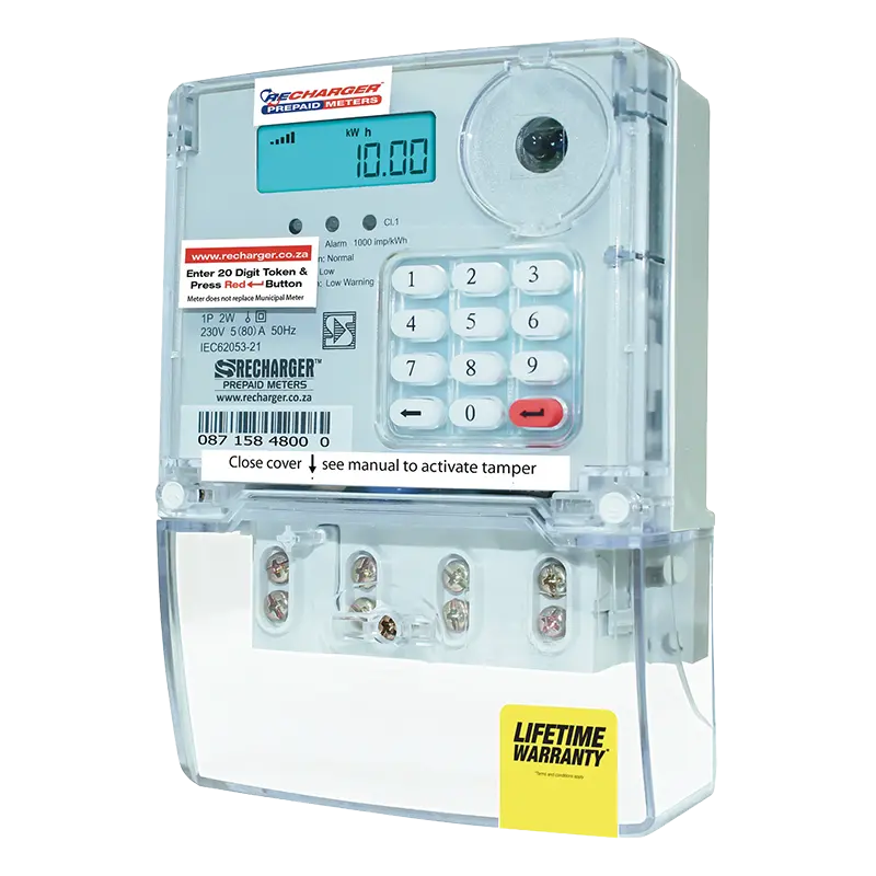 HEX Single Phase Meter 80A