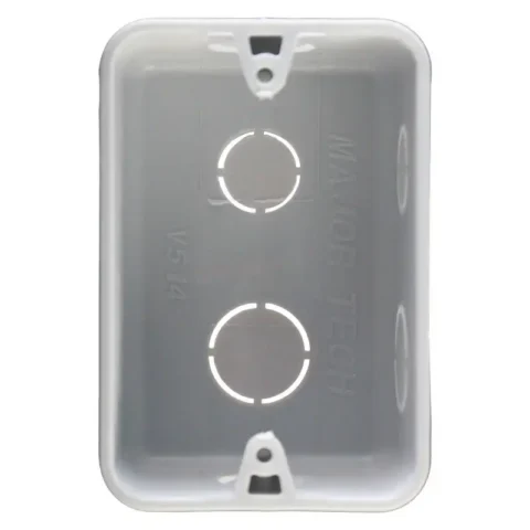 PVC Wall Box 4x2 White