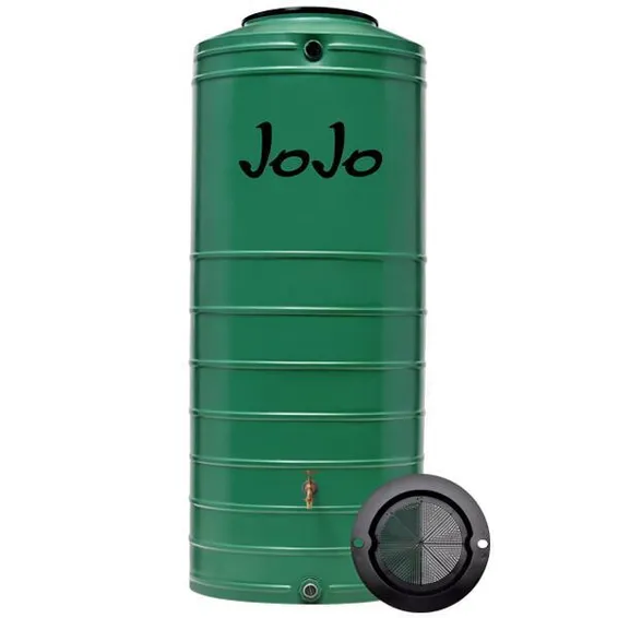 JOJO Slimline Water Tank, 1000L, JoJo Green