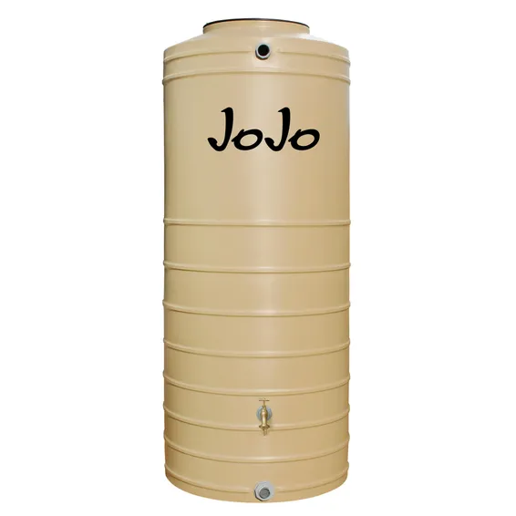 JOJO Slimline Water Tank, 1000L, Wintergrass