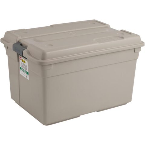 ADDIS 56L Storage Box with Lid Latte