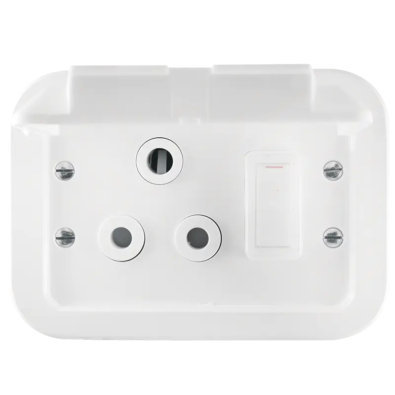 CRABTREE Classic Waterproof Single Socket 16A White