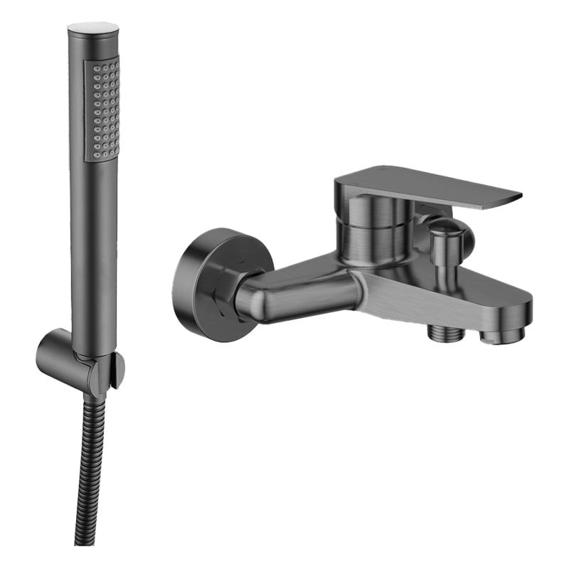 LUNALUX Bath Mixer Gun Metal